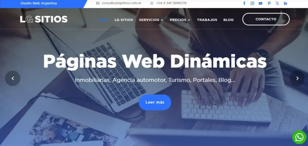 Agencias SEO en Rosario lg sitios