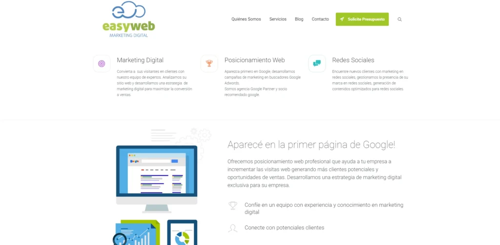 Easy web MKT agencia seo de rosario