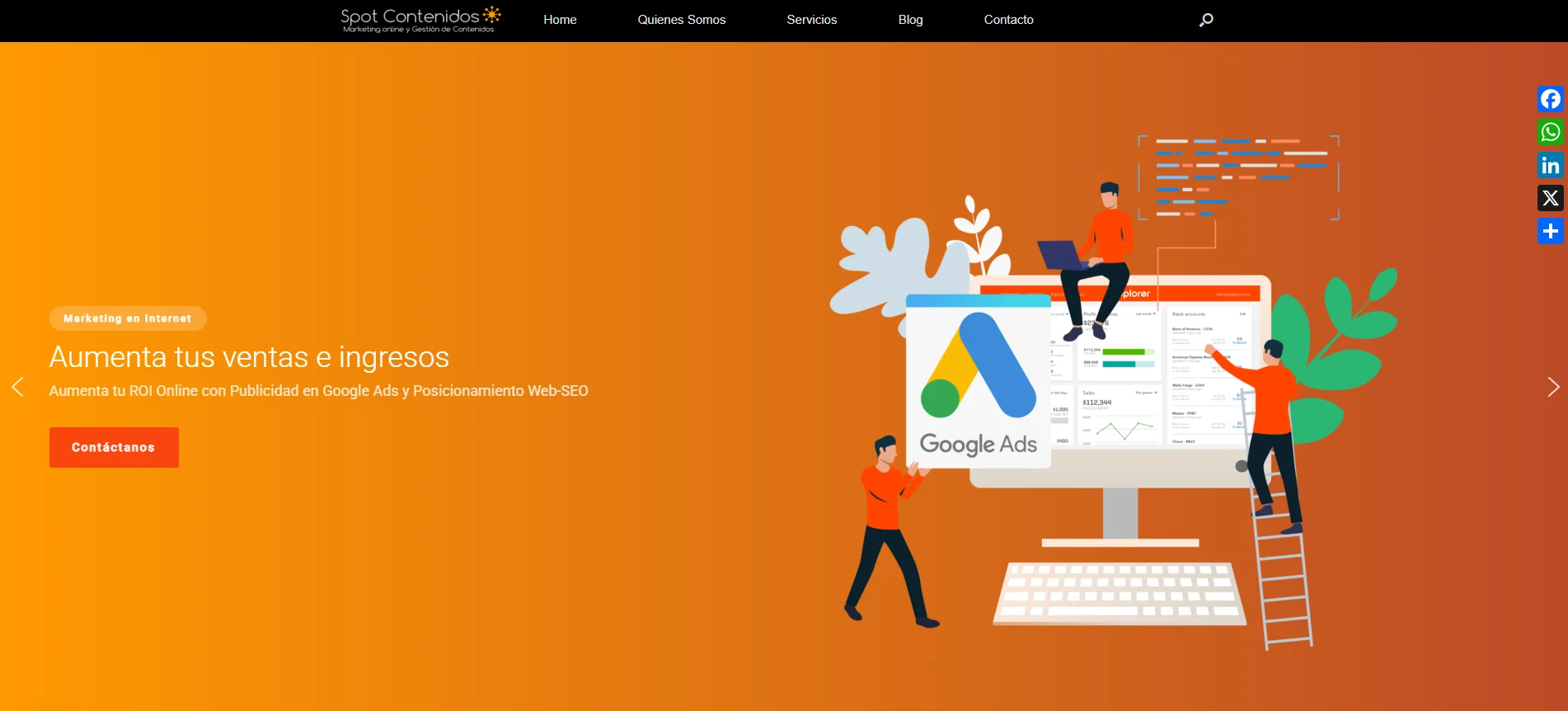 agencia seo en rosario Spot Contenidos