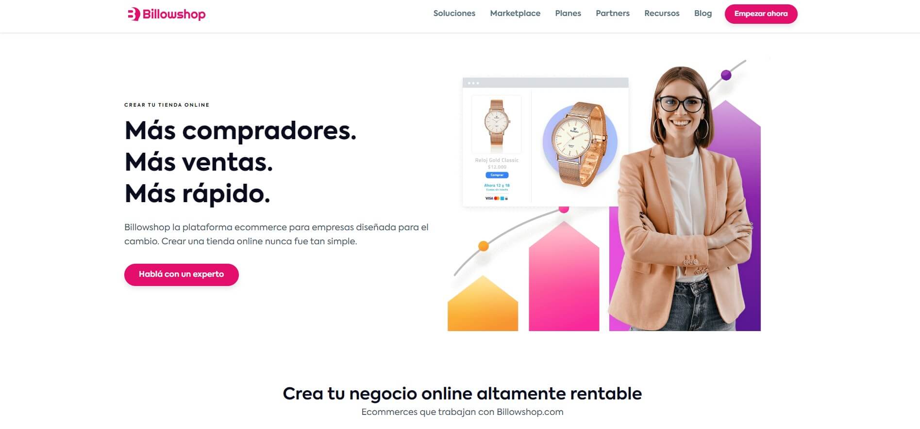 plataforma de ecommerce billowshop