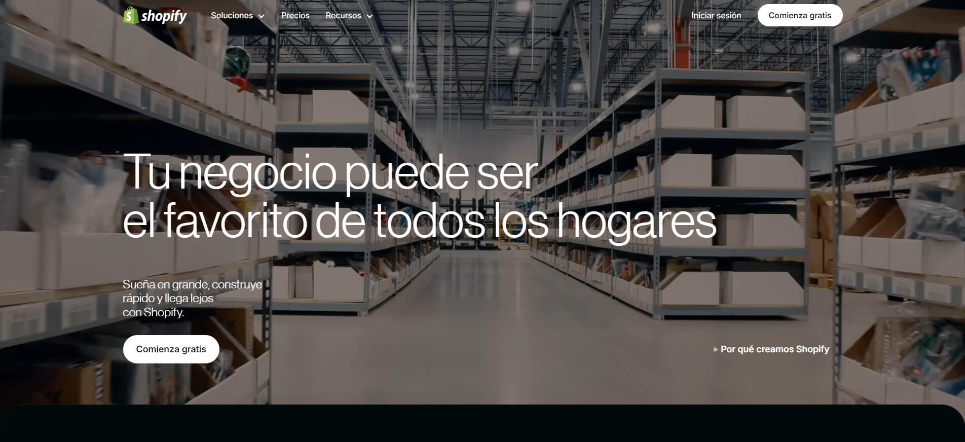 plataforma de ecommerce shopify